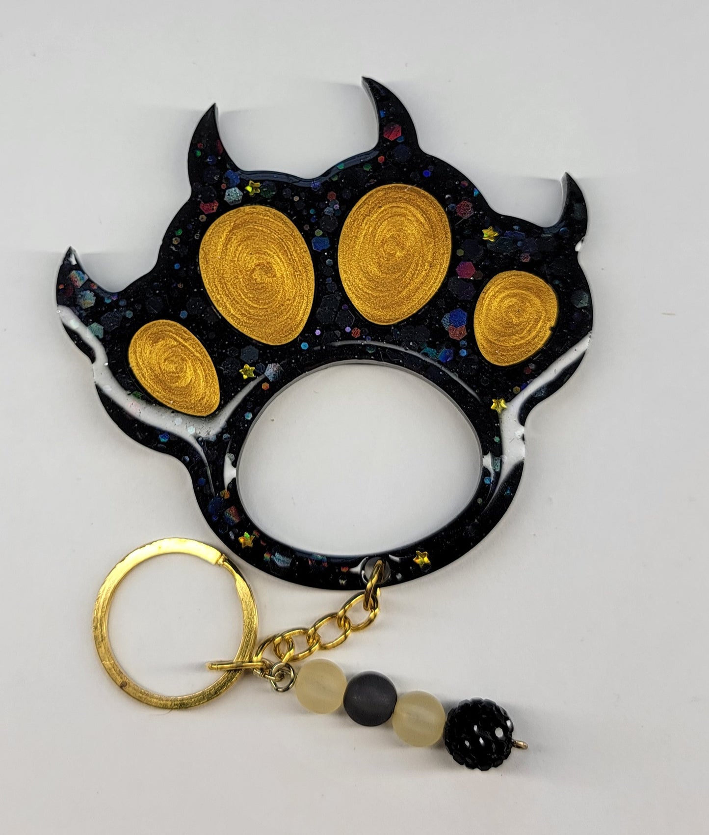 Black Panther Claw Keychain