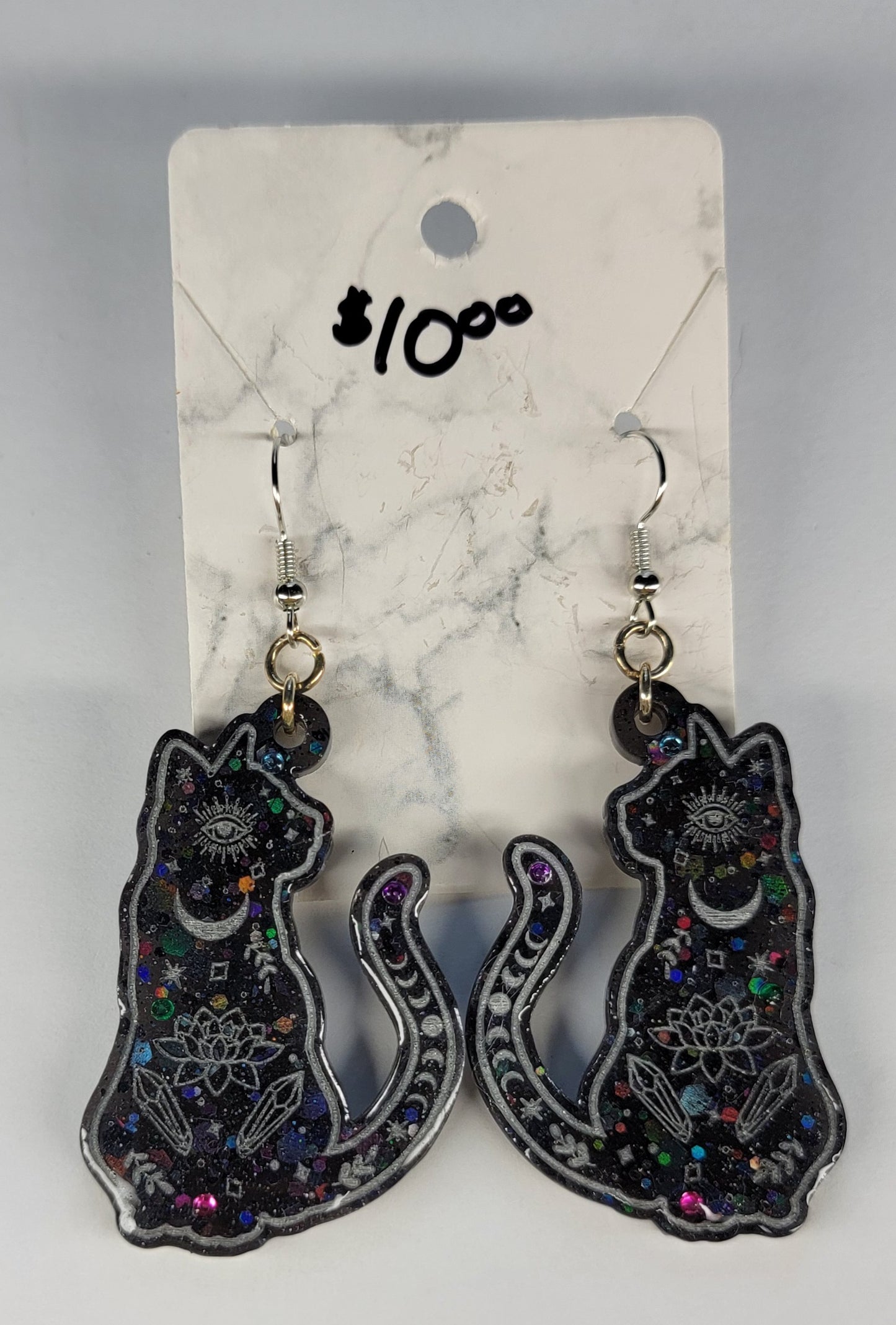 Witchy Kitty Earrings