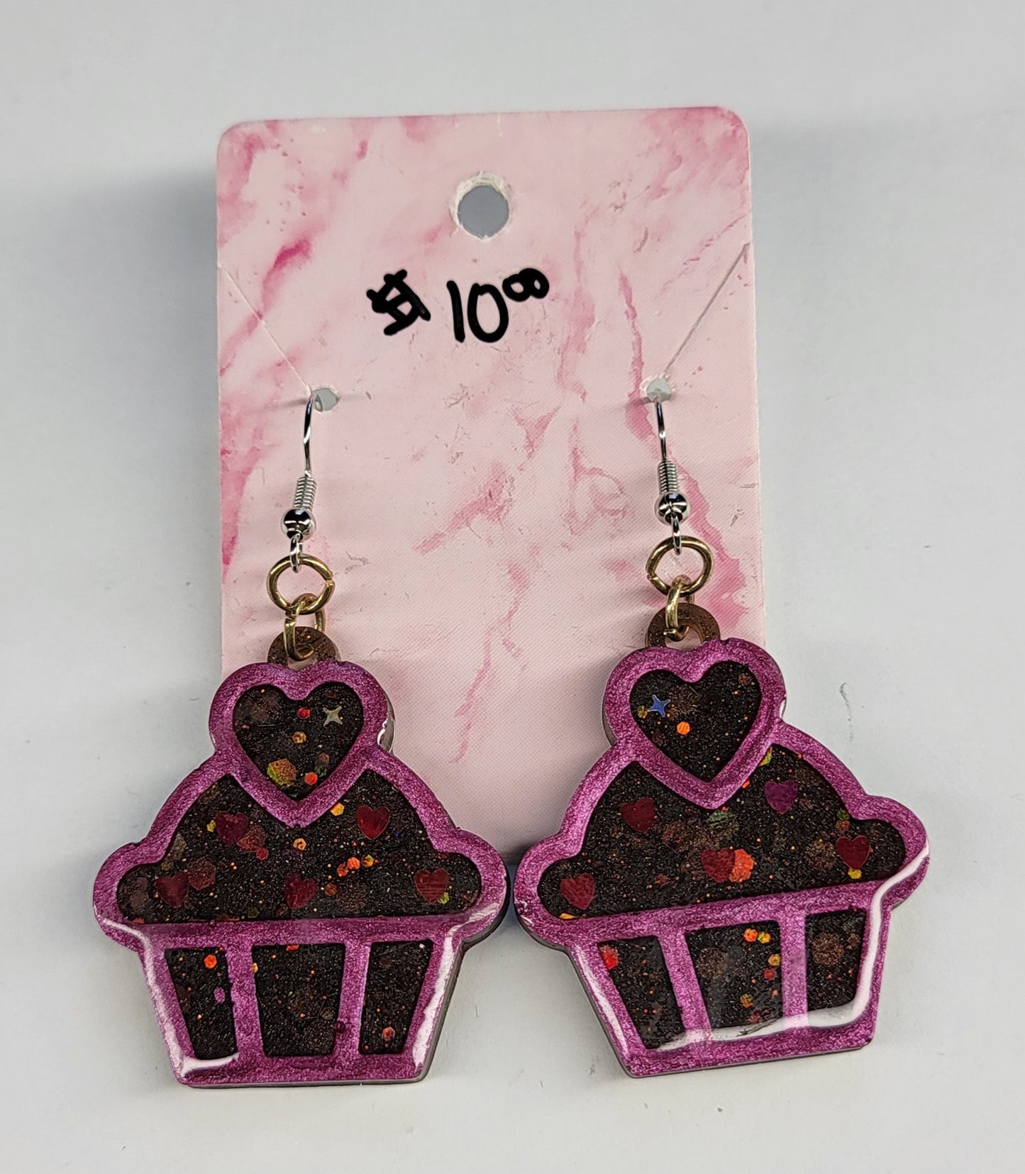 Chocolate Cupcake Earrings