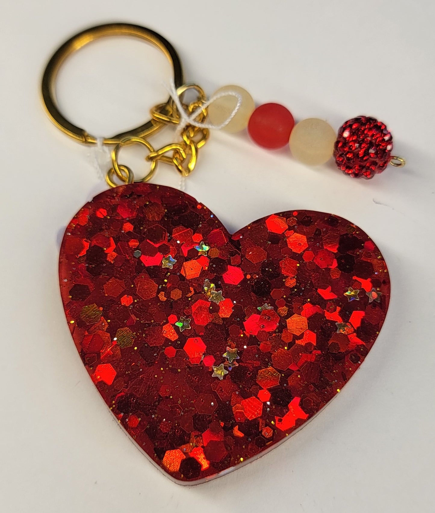 Red Heart Keychain