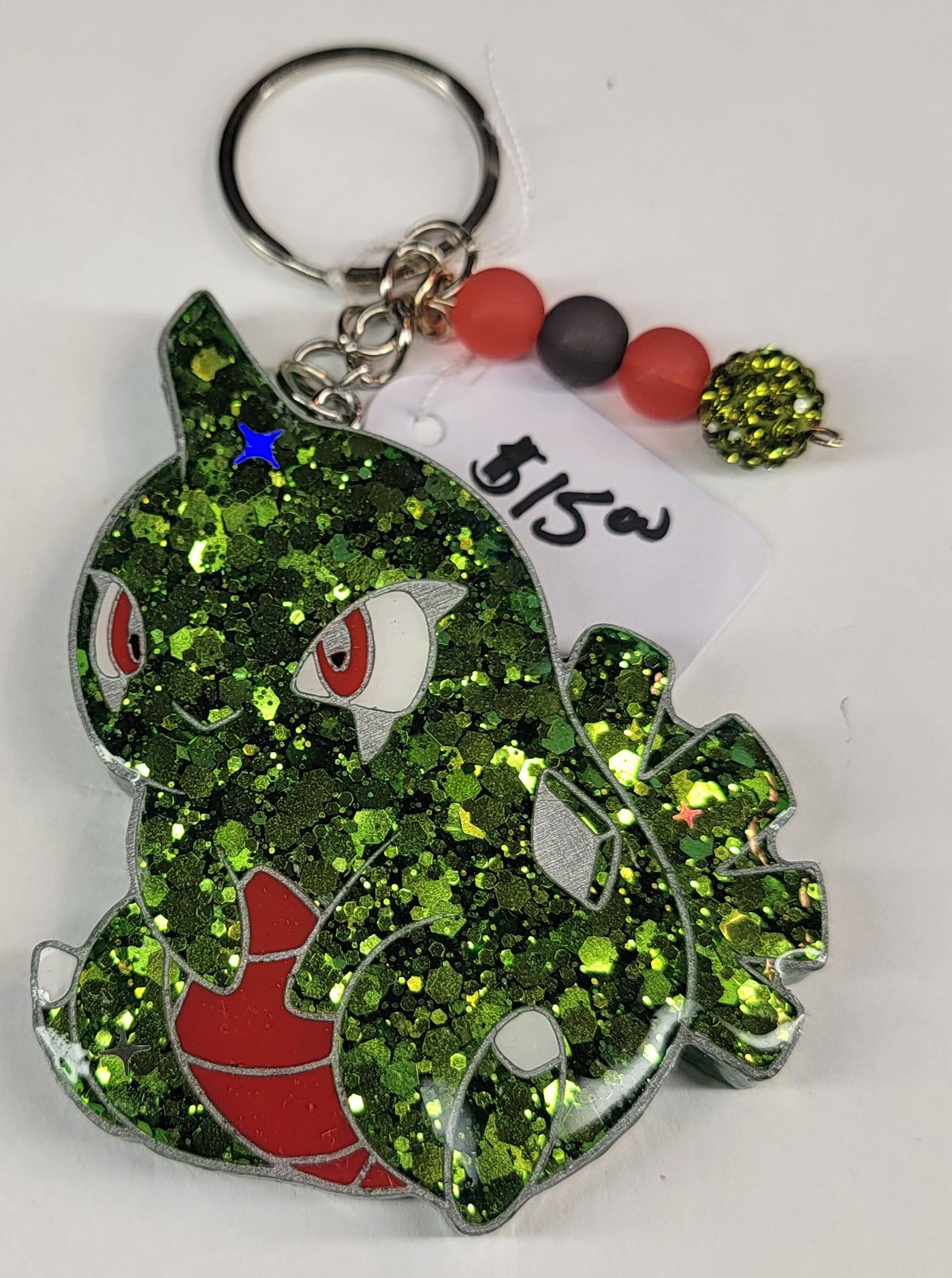 Larvitar Keychain