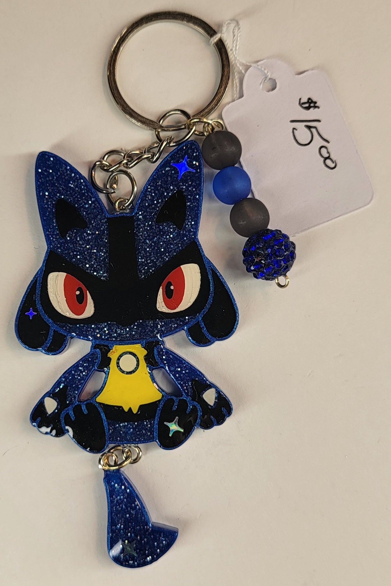 Lucario Tail Keychain