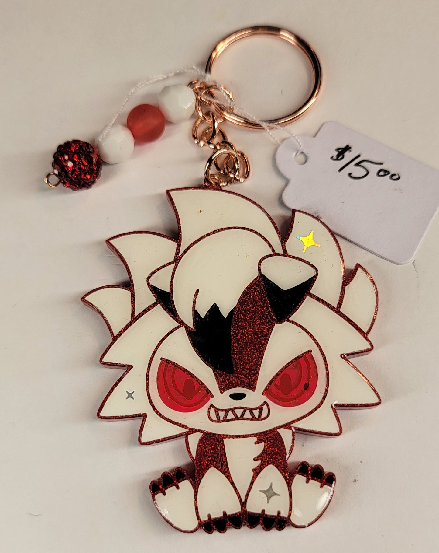 Lycanroc Midnight Keychain