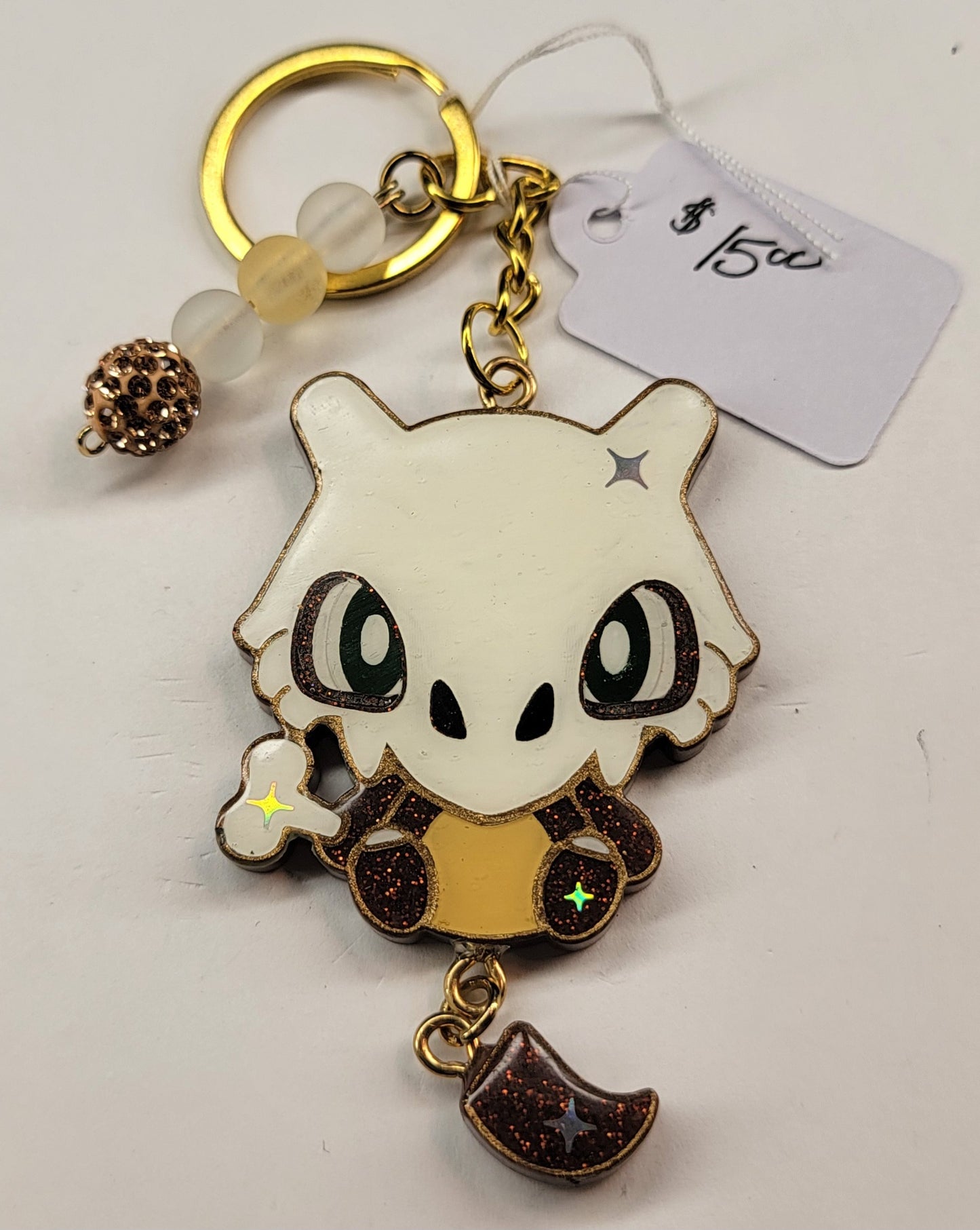 Cubone Tail Keychain