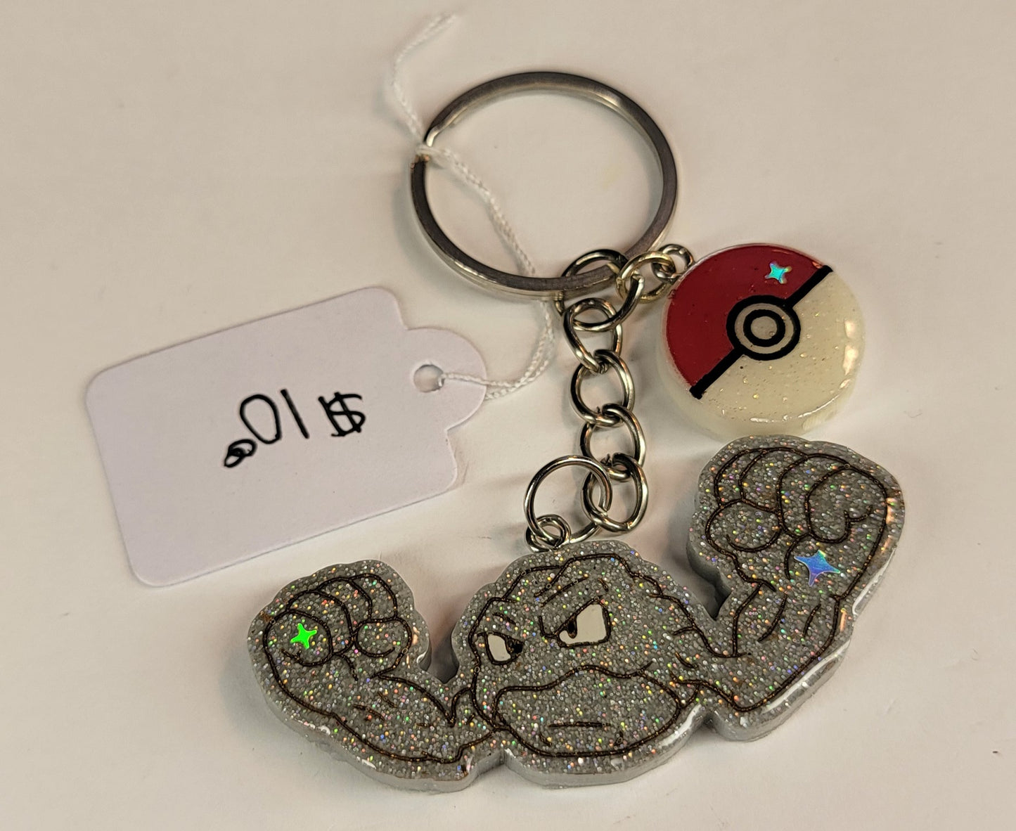 Geodude Keychain