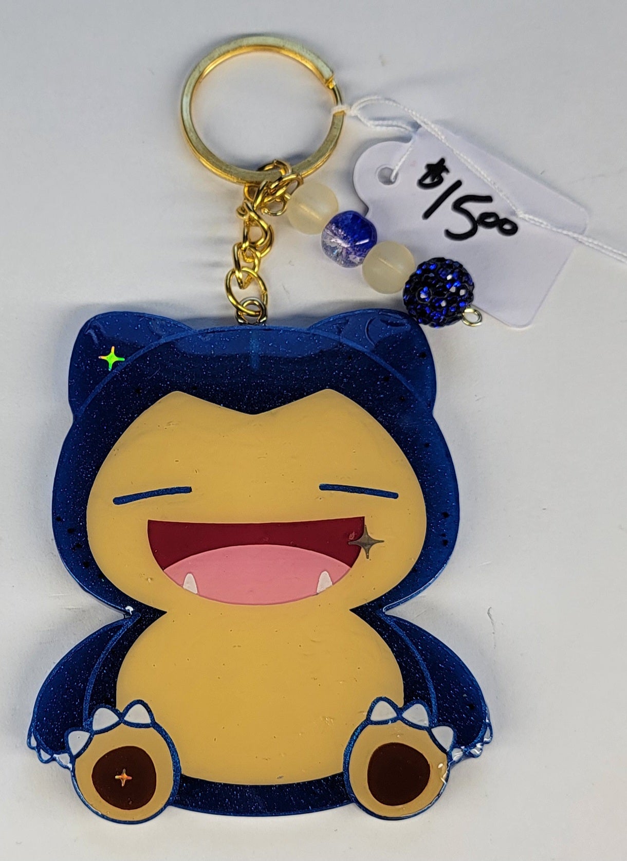 Large Snorlax Keychain