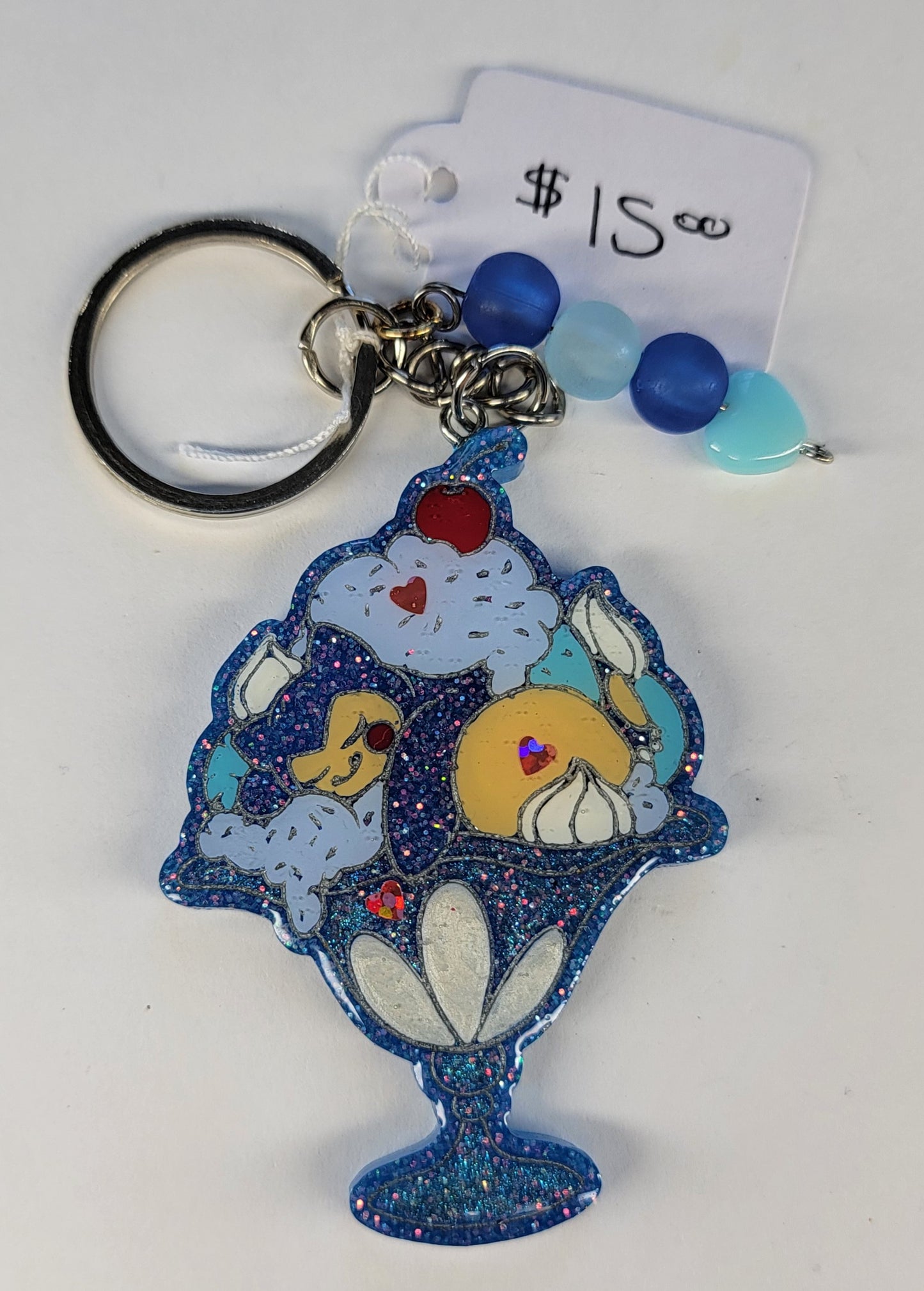 Snorlax Sundae Keychain