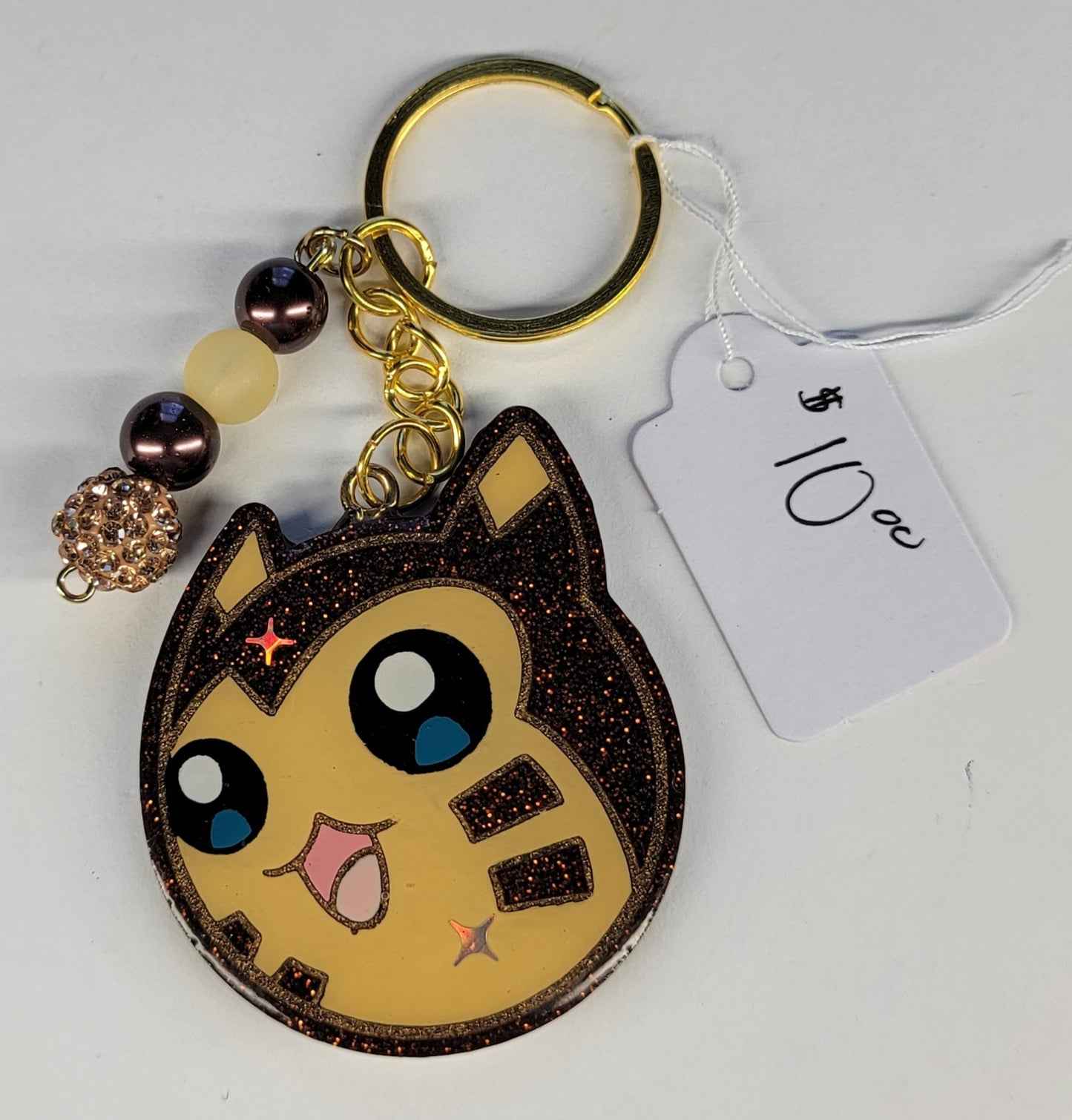 Furret Head Keychain