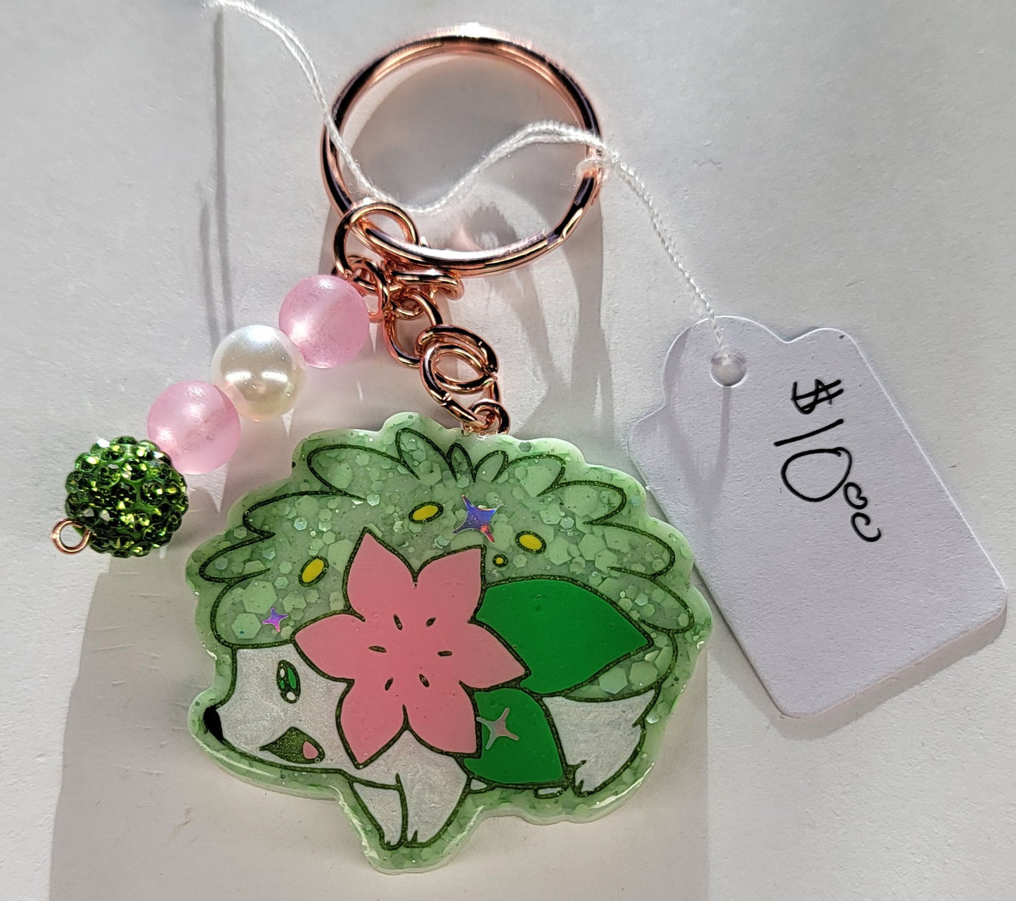 Shaymin Kawaii Keychain