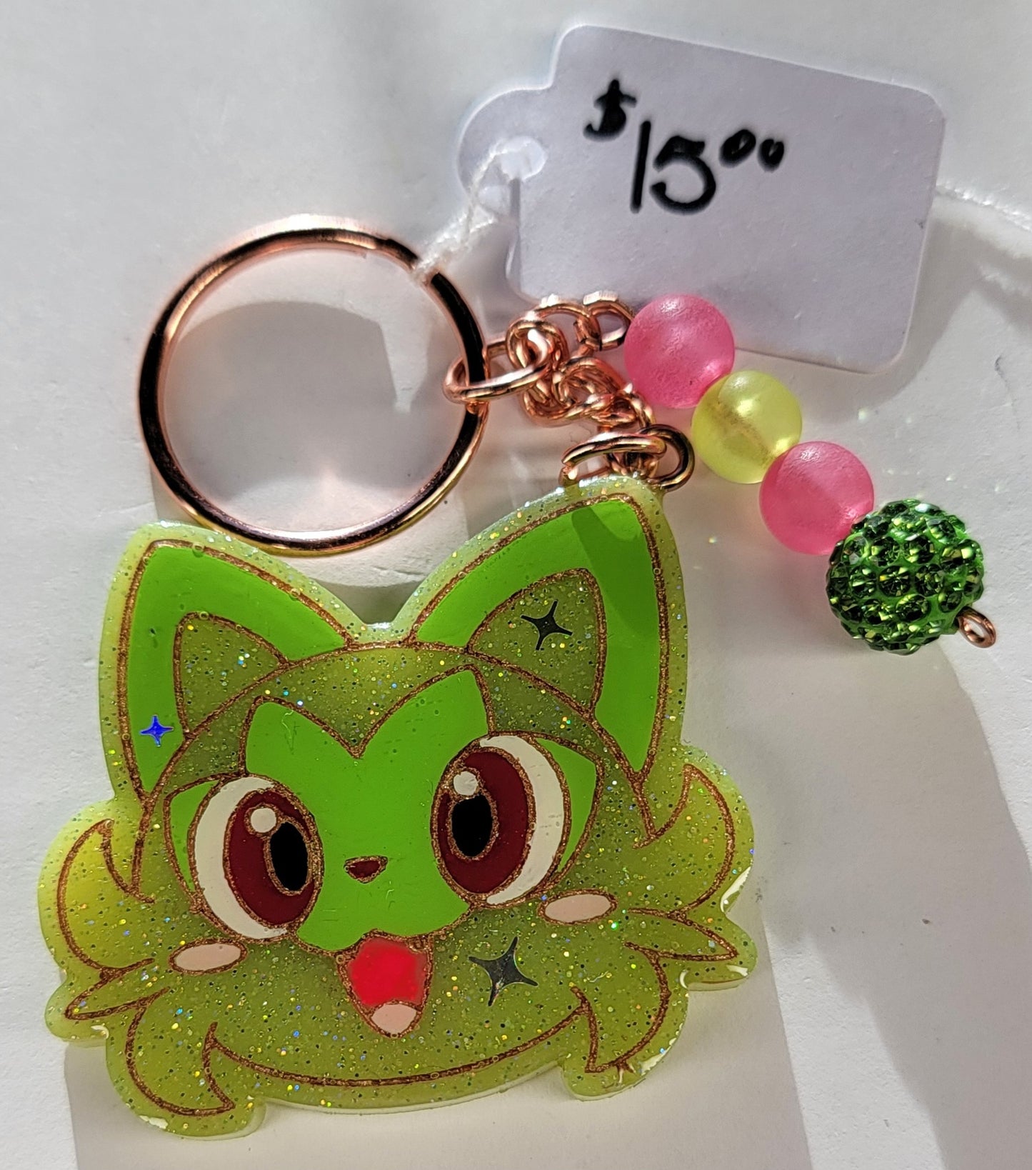Sprigatito Head Keychain