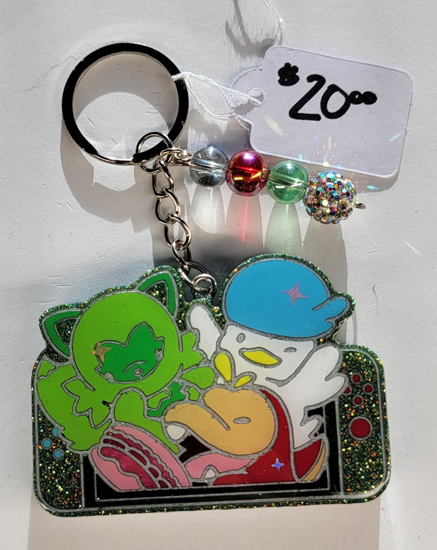 Paldean Starters Keychain