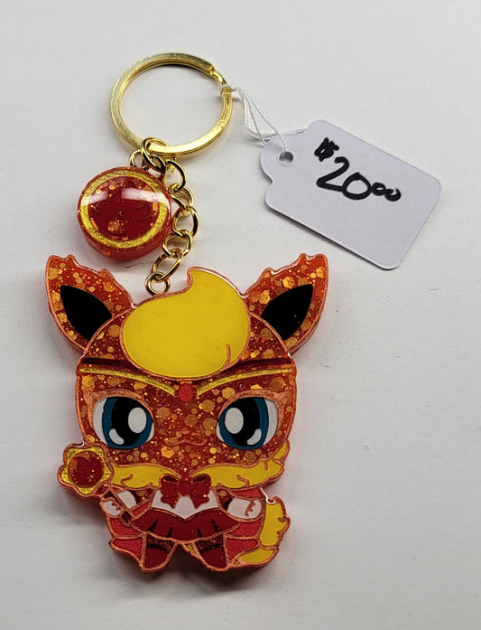 Sailor Flareon Keychain