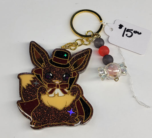 Dracula Eevee Keychain