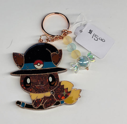 Witch Eevee Keychain