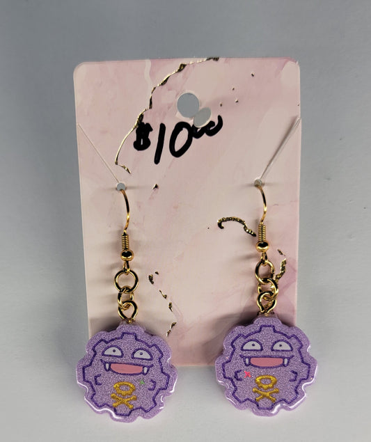 Koffing Earrings