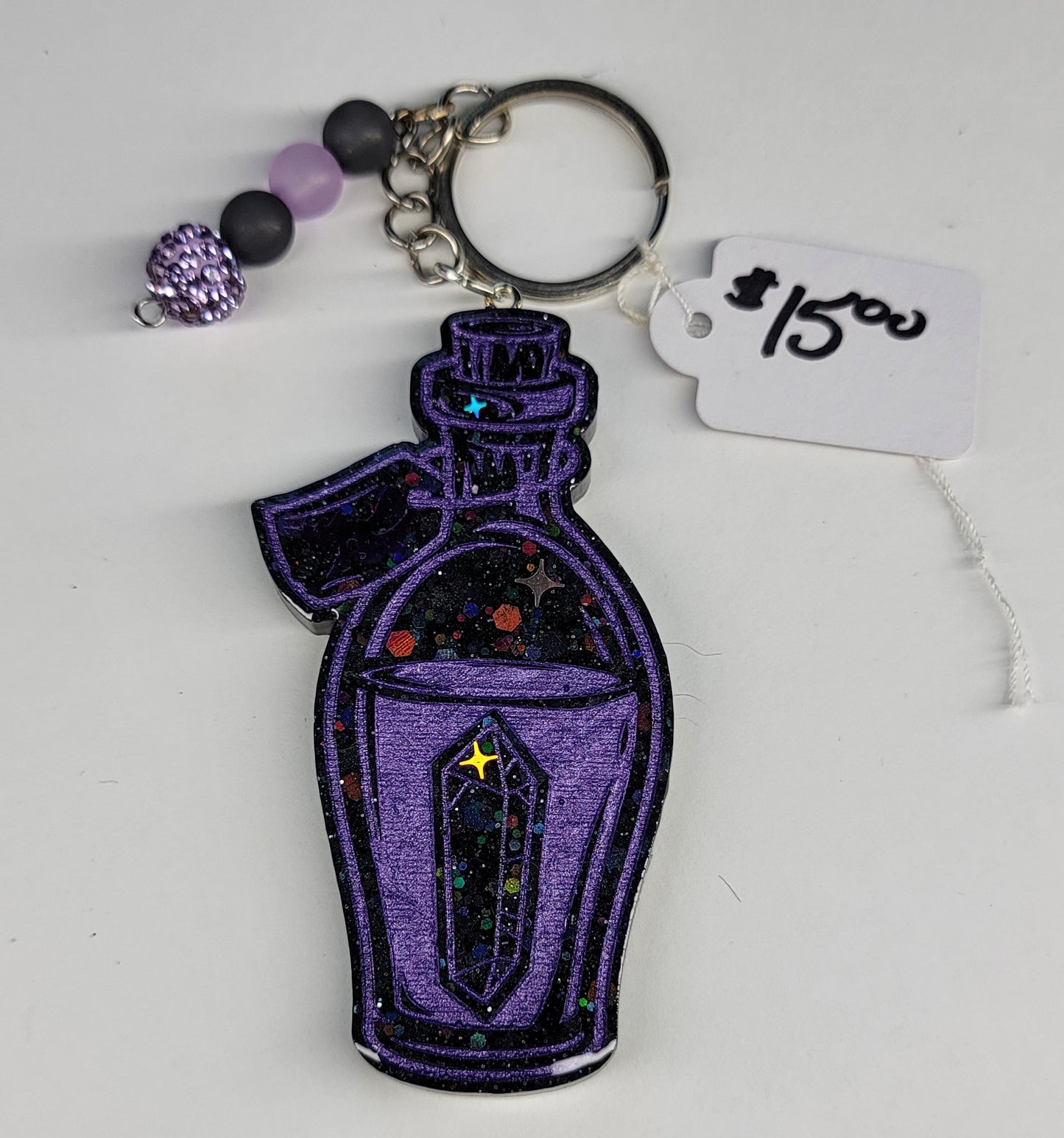 Crystal Potion Keychain