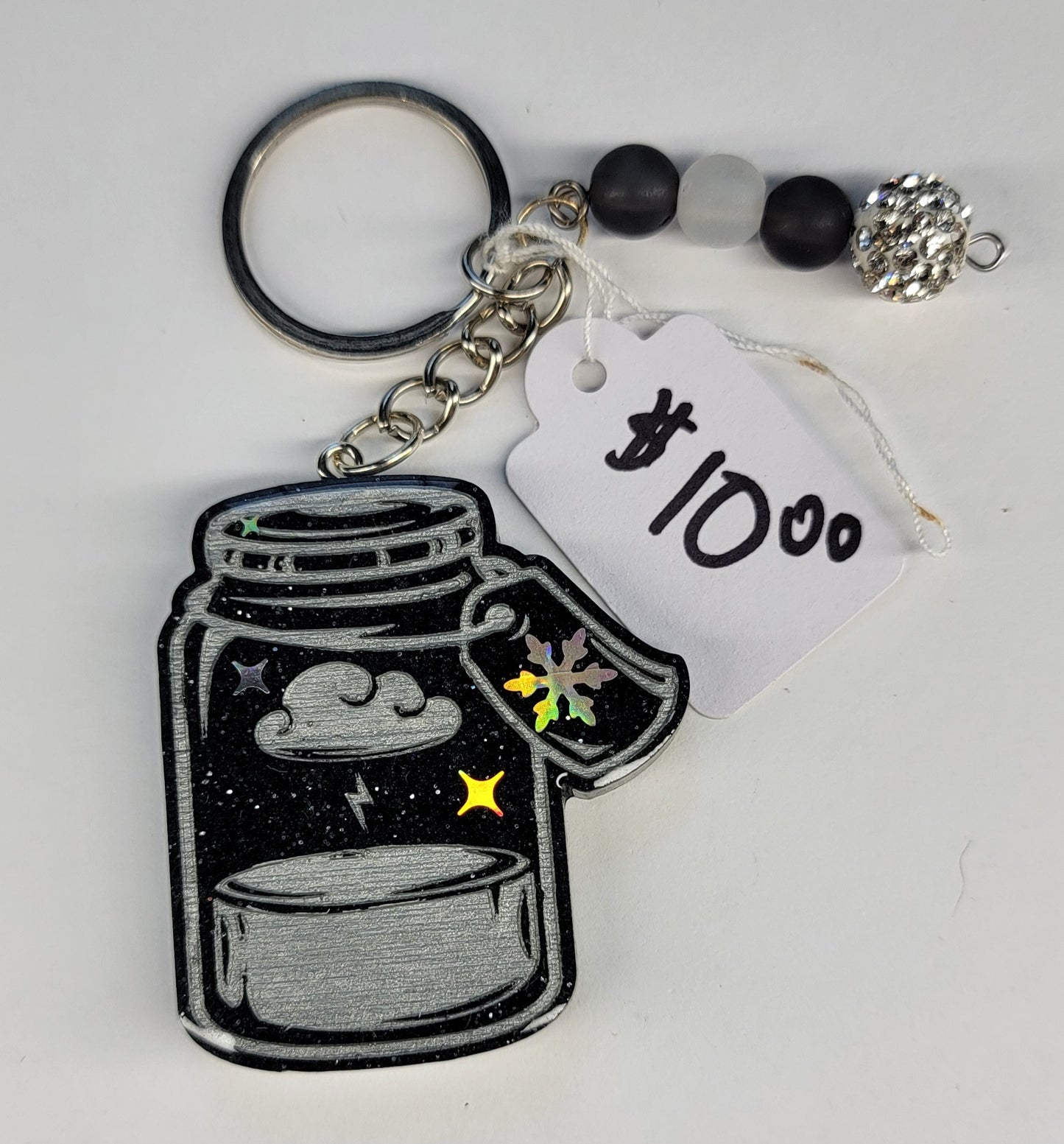 Storm in a Bottle Potion Keychain