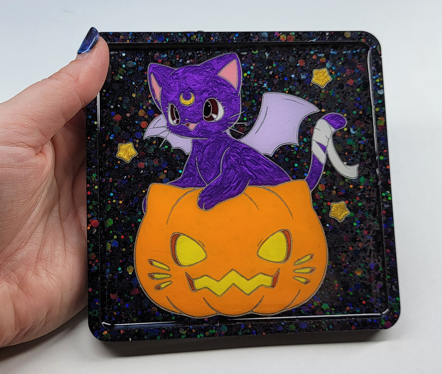 Spooky Luna Trinket Tray