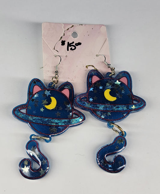 Caturn Earrings