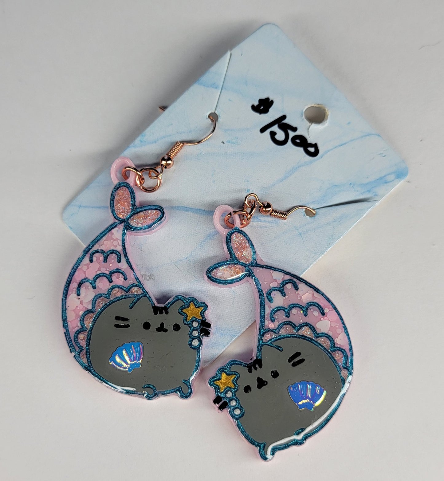 Pusheen Purmaid Earrings