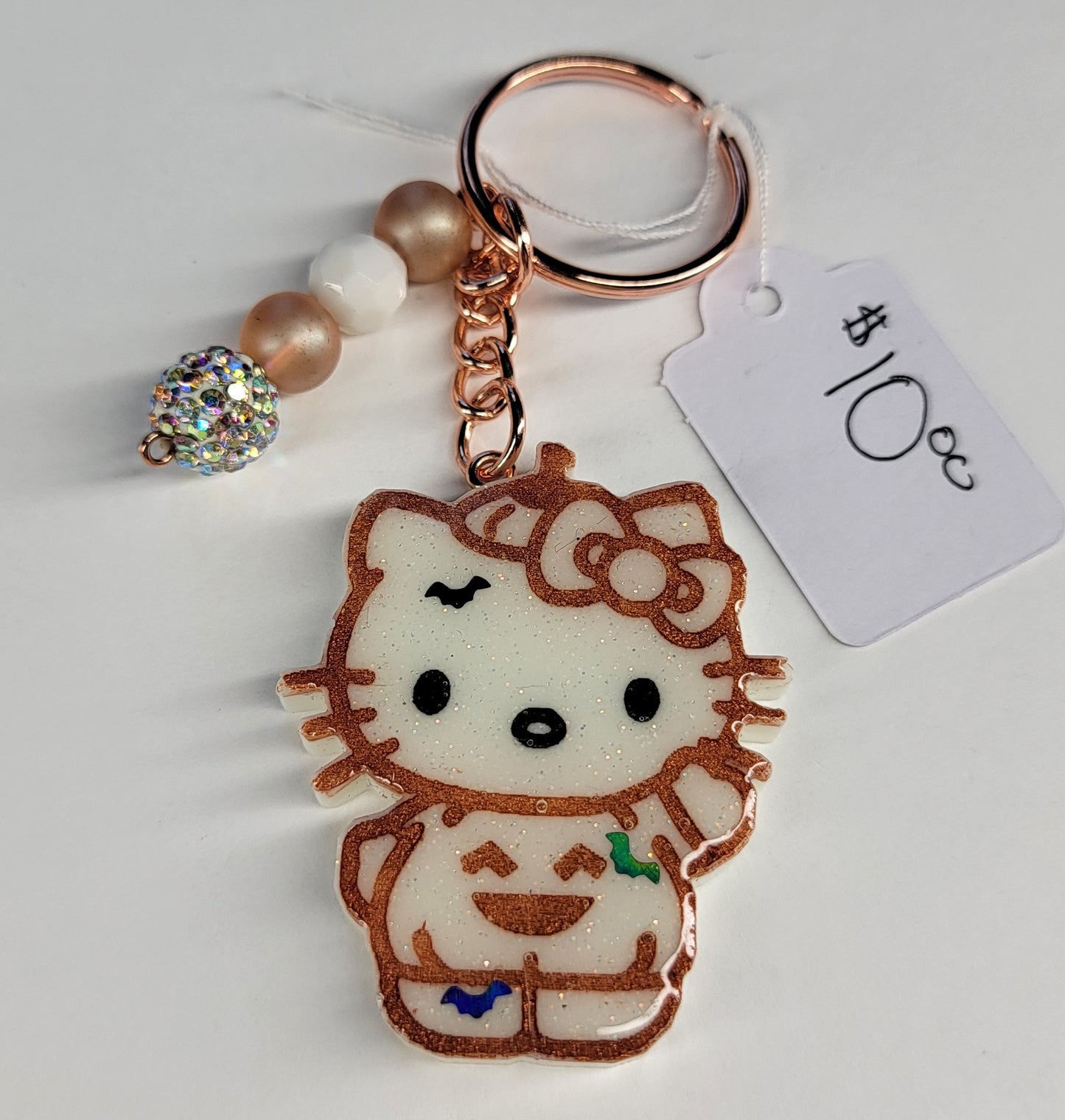 Hello Kitty Pumpkin Keychain