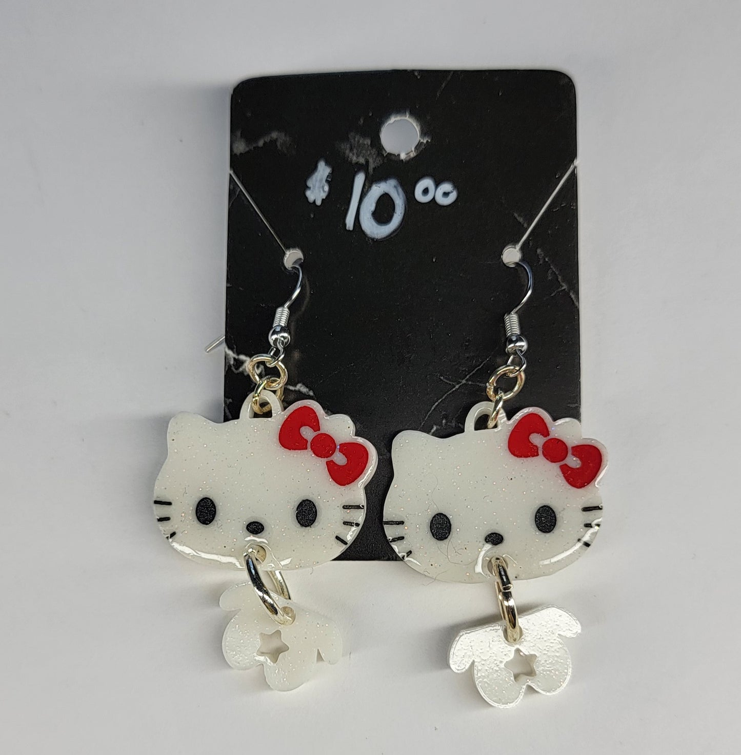 Spooky Hello Kitty Earrings