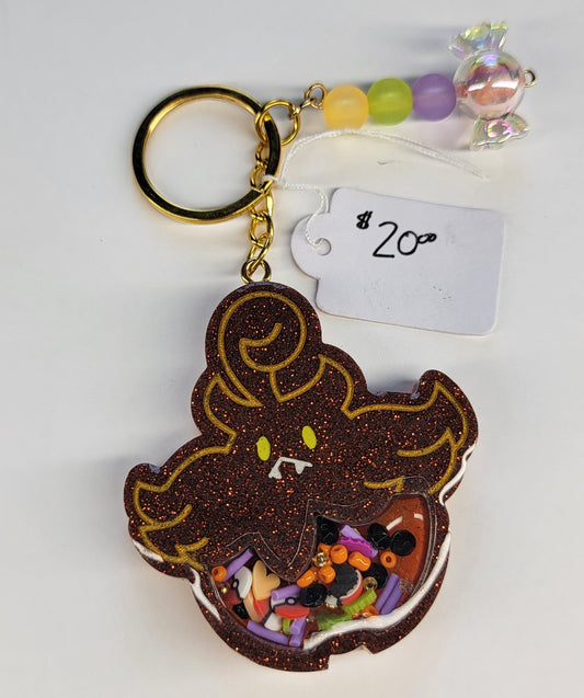 Pumpkaboo Shaker Keychain