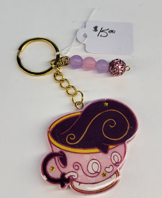 Shiny Sinistea Keychain