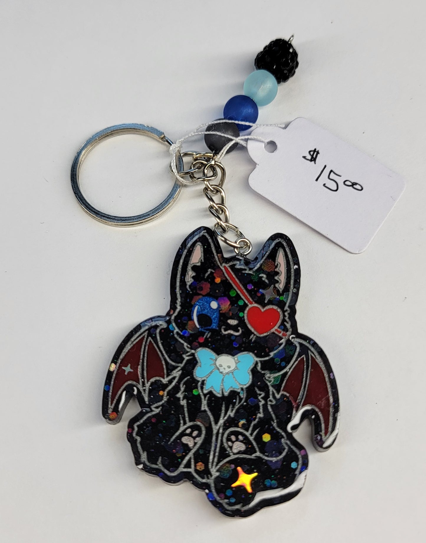 Pirate Kitty Keychain