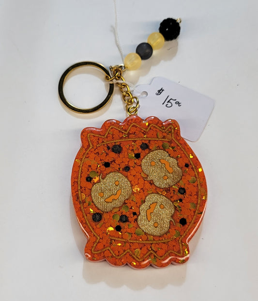 Pumpkin Candy Keychain