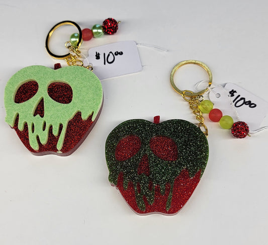 Poison Apple Keychain