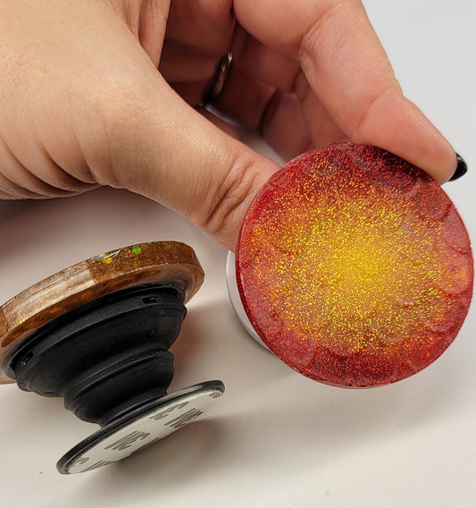 Fiery Dragon Scale Phone Grip