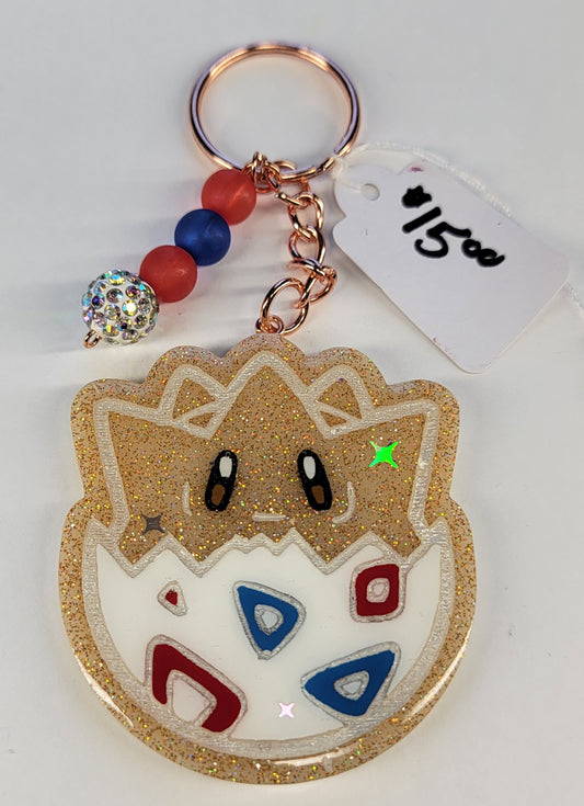 Togepi Kawaii Keychain