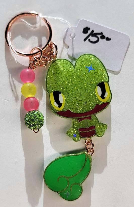 Treecko Tail Keychain