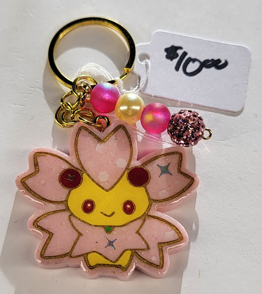 Cherrim Keychain