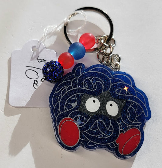 Tangela Kawaii Keychain 1
